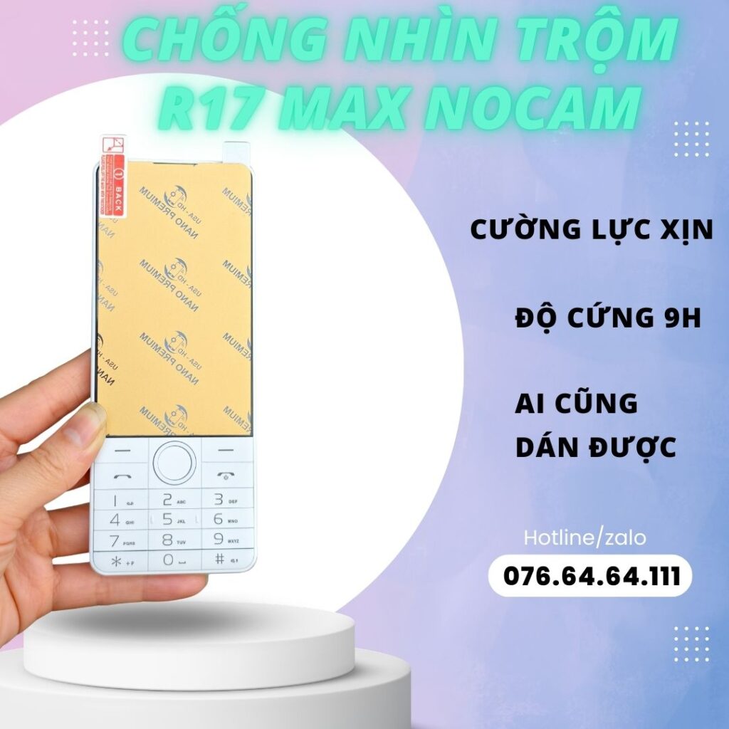 Xiaomi R17 Plus Chống nhìn trộm R17 Plus Max Nocam - R70 - QinVN